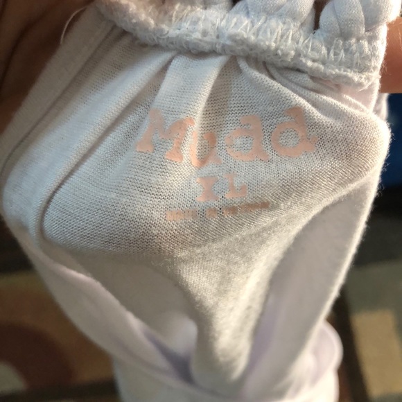 MUDD White Braided Straps Tank Top Size XL - Picture 6 of 6